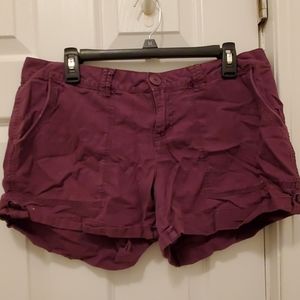 Purple shorts!